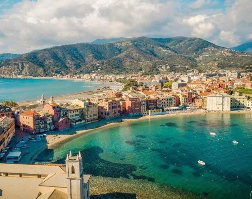 Villa Delle Mimose Sestri Levante Exterior foto